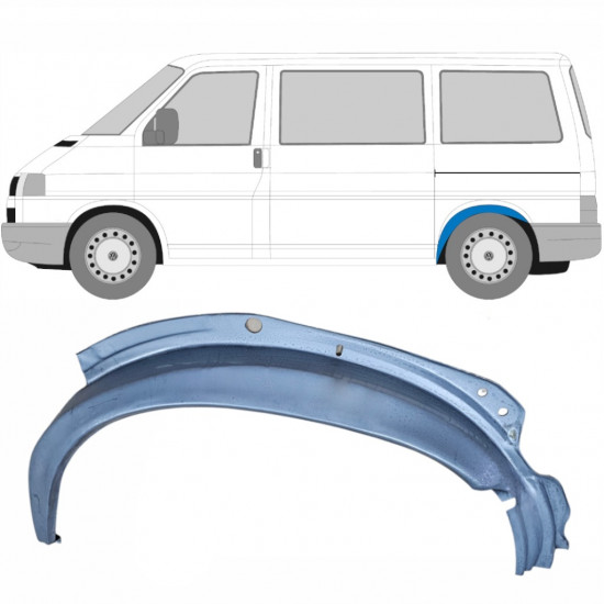 Unutarnji reparaturni lim stražnjeg blatobrana za VW Transporter T4 1990-2003 / Lijevo 6153