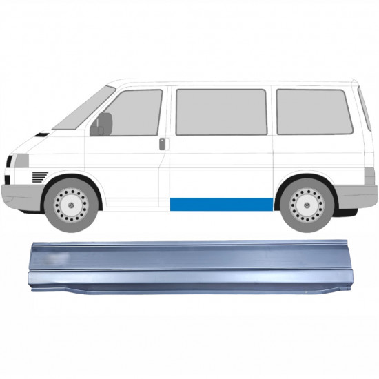 Niski reparaturni lim boka za VW Transporter T4 1990-2003 / Lijevo 5370