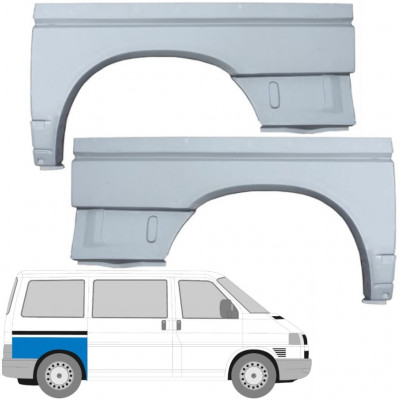 Reparaturni lim stražnjeg blatobrana za VW Transporter T4 1990-2003 / SWB / Lijevo+Desno / Set 9600