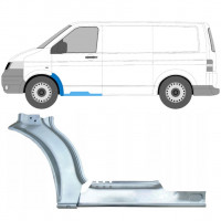 Lim praga + prednjeg blatobrana za Volkswagen Transporter T5 2003-2015 / Lijevo / Set 12637