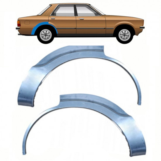 Reparaturni lim stražnjeg blatobrana za Ford Taunus 1976-1982 / Set 11083