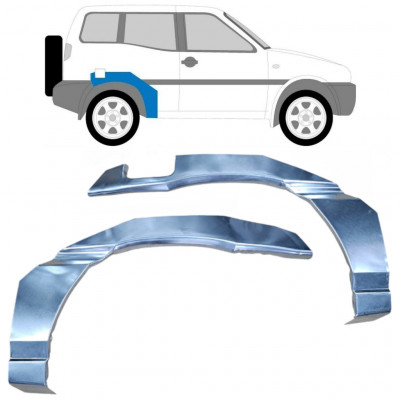 Reparaturni lim stražnjeg blatobrana za Nissan Terrano 1993-1999 / Lijevo+Desno / Set 9620