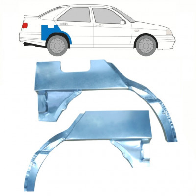 Reparaturni lim stražnjeg blatobrana za Seat Toledo 1991-1999 / Lijevo+Desno / Set 10804