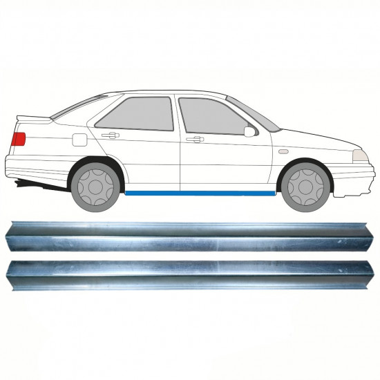 Lim praga za Seat Toledo 1991-1999 / Lijeva = Desna (simetrična) / Set 10326