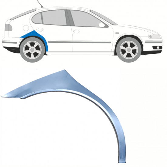 Reparaturni lim stražnjeg blatobrana za Seat Toledo Leon 1999-2006 / Desno 8599