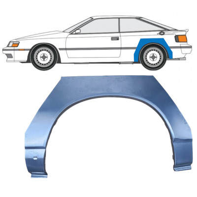 Reparaturni lim stražnjeg blatobrana za Toyota Celica 1985-1989 / Lijevo 7301