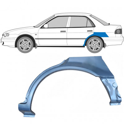 Reparaturni lim stražnjeg blatobrana za Toyota Corolla 1997-2002 / Lijevo 9061