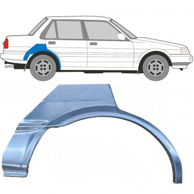 Reparaturni lim stražnjeg blatobrana za Toyota Corolla 1983-1988 / Desno 7692