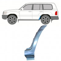 Donji dio reparaturnog lima stražnjeg blatobrana za Toyota Land Cruiser 1998-2007 / Lijevo 8985