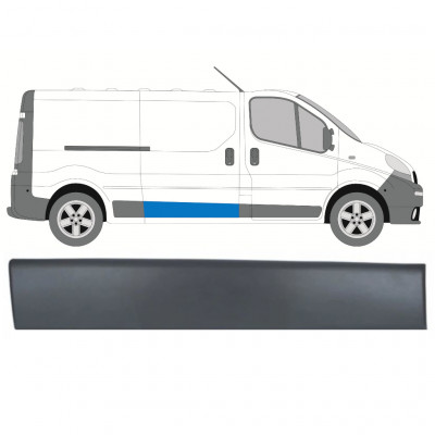 Letvica kliznih vrata za Renault Trafic 2001-2014 / Desno 8203