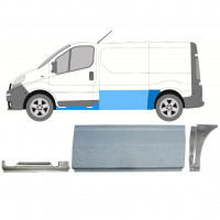 Set reparaturnih dijelova za Renault Trafic Opel Vivaro 2001-2014 / SWB / Lijevo /  11229