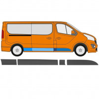 Bočna letvica za Renault Trafic 2014- / LWB / Desno / Set 11254