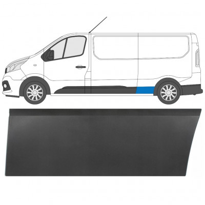Bočna letvica stražnjeg blatobrana za Renault Trafic 2014- / Lijevo 8220