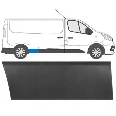Bočna letvica stražnjeg blatobrana za Renault Trafic 2014- / Desno 8219