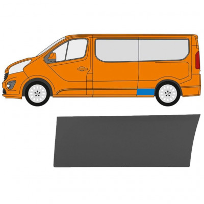 Bočna letvica za Renault Trafic 2014- / LWB / Lijevo 11253