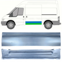 Unutarnji + vanjski reparaturni lim kliznih vrata za Ford Transit 2000-2013  / MWB / LWB / Lijevo /  12667