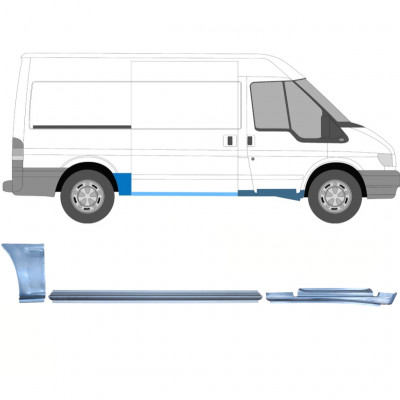 Set reparaturnih dijelova za Ford Transit 2000-2013  / MWB / Desno /  12434