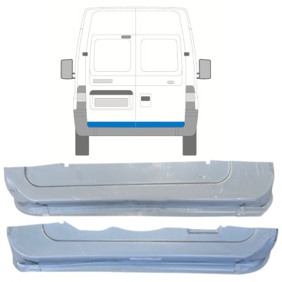 Reparaturni lim stražnjih vrata za Ford Transit 2000-2013 / Lijevo+Desno / Set 14656