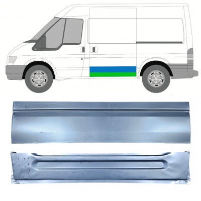 Unutarnji + vanjski reparaturni lim kliznih vrata za Ford Transit 2000-2013  / SWB / Lijevo / Set 12666