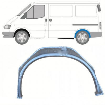 Unutarnji reparaturni lim stražnjeg blatobrana za Ford Transit 1991-2000 / Lijevo 9075