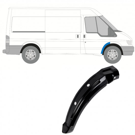 Unutarnji reparaturni lim prednjeg blatobrana za Ford Transit 2000-2013 / Desno 11883