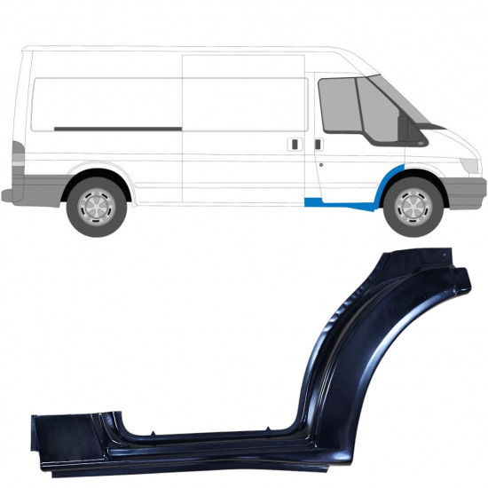 Lim praga prednjih vrata za Ford Transit 2000-2013 / Desno 5314