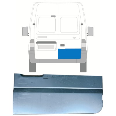 Reparaturni lim stražnjih vrata za Ford Transit 2000-2013 / Desno 14532