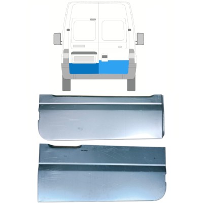 Reparaturni lim stražnjih vrata za Ford Transit 2000-2013 / Lijevo+Desno / Set 14534