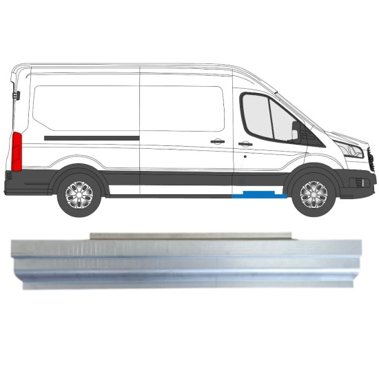 Lim praga za Ford Transit 2014- / Lijeva = Desna (simetrična) 14737