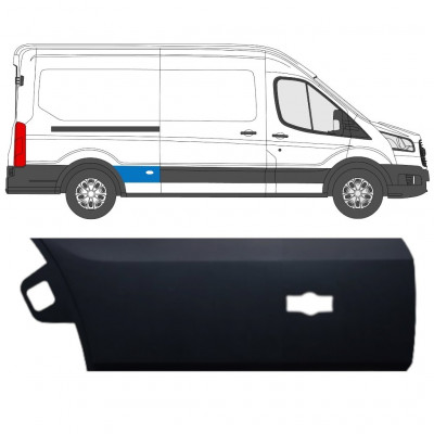 Bočna letvica stražnjeg blatobrana za Ford Transit 2014-  / LWB / Desno 11688