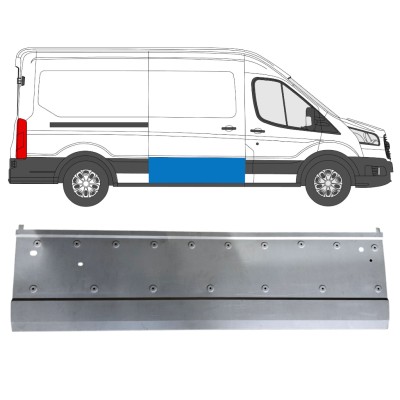 Reparaturni lim kliznih vrata za Ford Transit 2014- / Desno 14919