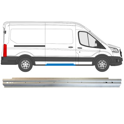 Lim praga kliznih vrata za Ford Transit 2014- 14738