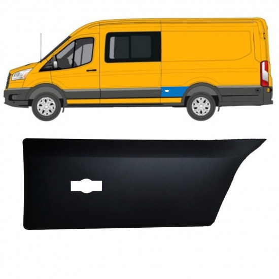 Bočna letvica stražnjeg blatobrana za Ford Transit 2014-  / LWB / Lijevo 11722