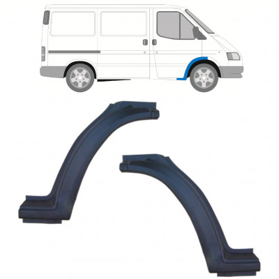 Reparaturni lim prednjeg blatobrana za Ford Transit 1991-2000 / Set 11582