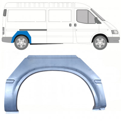 Reparaturni lim stražnjeg blatobrana za Ford Transit 1991-2000 / LWB / Desno 8440