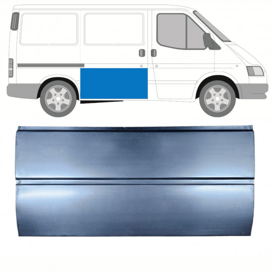 Vanjski reparaturni lim kliznih vrata za Ford Transit 1985-2000 / Desno 8451