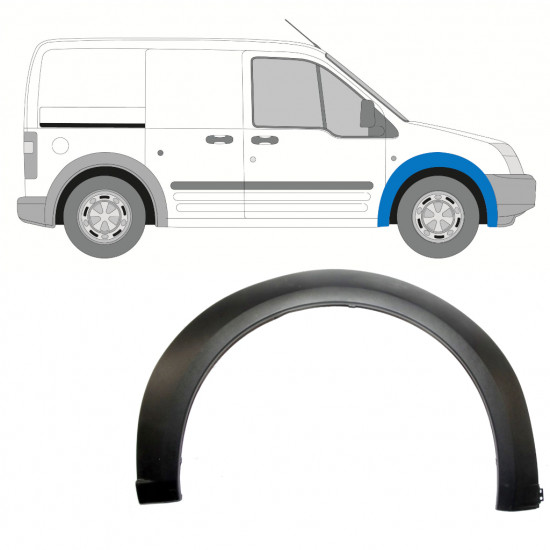 Bočna letvica prednjeg blatobrana za Ford Transit Connect 2003-2006 / Desno 8252