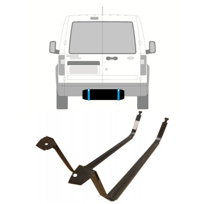 Obujmice spremnika goriva za Ford Transit Connect 2003-2013 14958