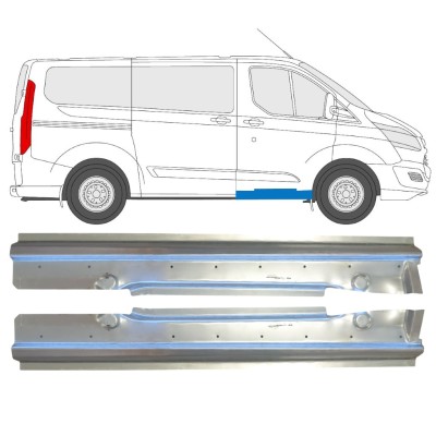 Lim praga za Ford Transit Custom 2013- / Lijevo+Desno / Set 14643