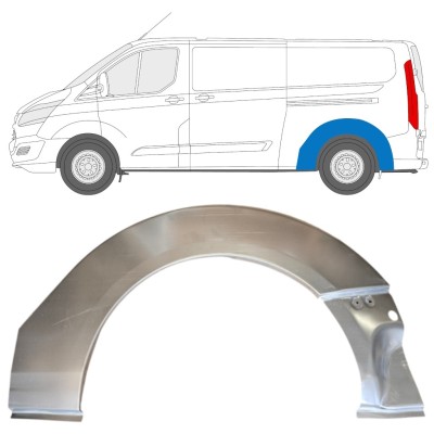 Lim praga za Ford Transit Custom 2013- / Lijevo 14648