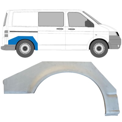 Reparaturni lim stražnjeg blatobrana za Volkswagen Transporter T5 2003-2015 / Desno 14762