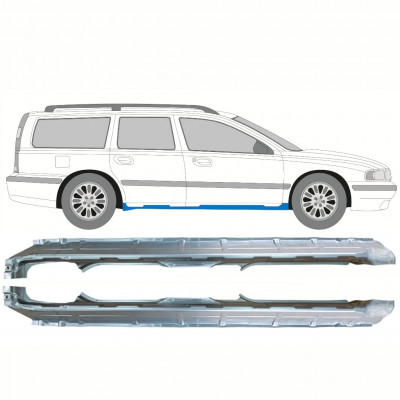 Lim praga za Volvo V70 2000-2007 / Lijevo+Desno / Set 10344