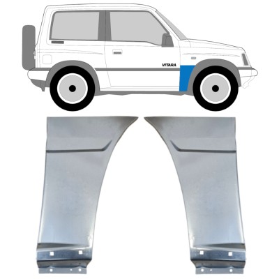 Reparaturni lim prednjeg blatobrana za Suzuki Vitara 1988-1998 / Lijevo+Desno / Set 14640