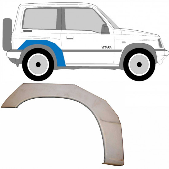 Reparaturni lim stražnjeg blatobrana za Suzuki Vitara 1988-1998 / Desno 11064