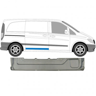 Unutarnji reparaturni lim kliznih vrata za Mercedes Vito 2003-2014 / Desno 6813