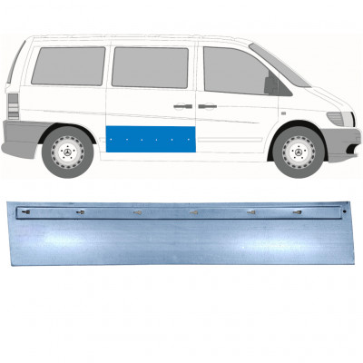 Reparaturni lim kliznih vrata za Mercedes Vito 1996-2003 / Desno 11500