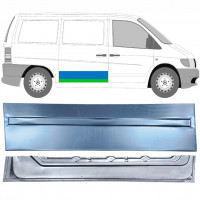 Unutarnji + vanjski reparaturni lim kliznih vrata za Mercedes Vito 1996-2003 / Desno / Set 12048