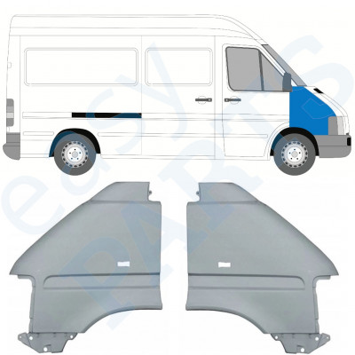 Prednji blatobran za Volkswagen LT 1996-2005 / Lijevo+Desno / Set 9742