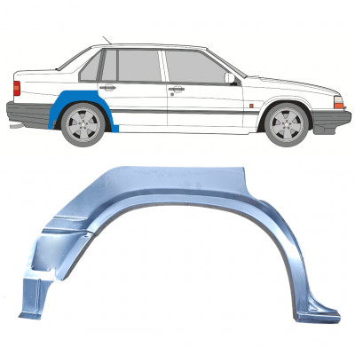 Reparaturni lim stražnjeg blatobrana za Volvo 940 1990-1998 / Desno /  8293