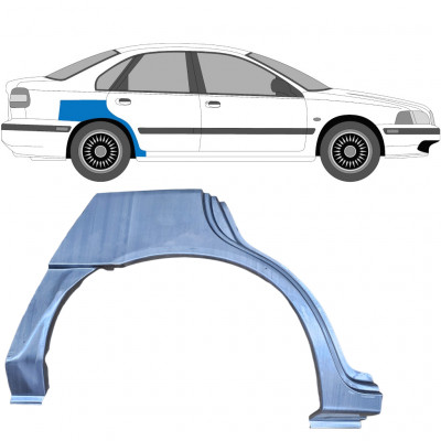 Reparaturni lim stražnjeg blatobrana za Volvo S40 / V40 1995-2004 / Desno 5633